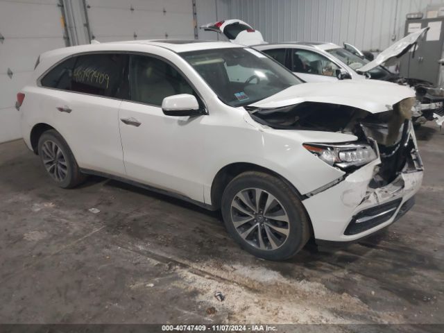 ACURA MDX 2016 5fryd4h45gb018428