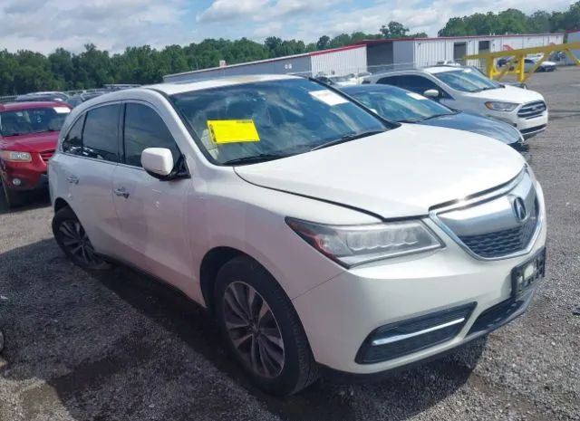 ACURA MDX 2016 5fryd4h45gb023516