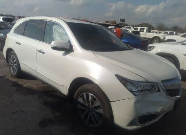 ACURA MDX 2016 5fryd4h45gb024276