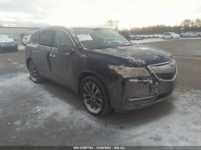 ACURA MDX 2016 5fryd4h45gb027467