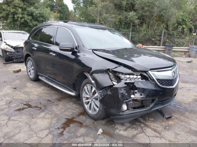 ACURA MDX 2016 5fryd4h45gb028344