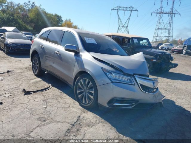 ACURA MDX 2016 5fryd4h45gb029722