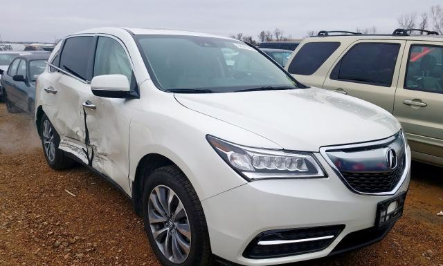 ACURA MDX 2016 5fryd4h45gb036699