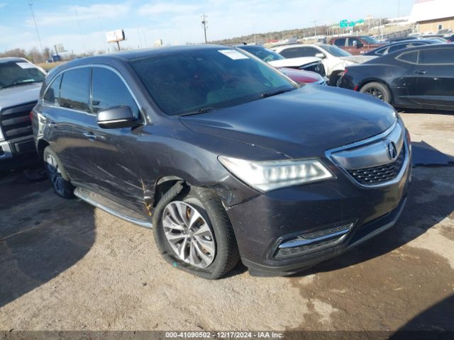 ACURA MDX 2016 5fryd4h45gb037884