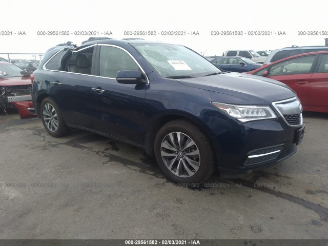 ACURA MDX 2016 5fryd4h45gb037934