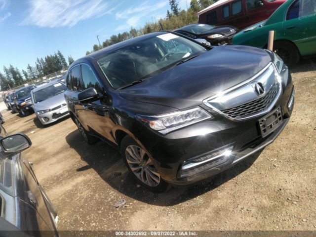 ACURA MDX 2016 5fryd4h45gb040039