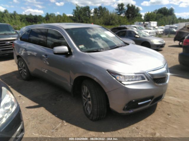 ACURA MDX 2016 5fryd4h45gb044186