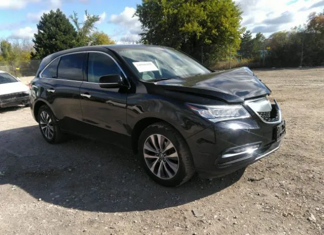 ACURA MDX 2016 5fryd4h45gb047217