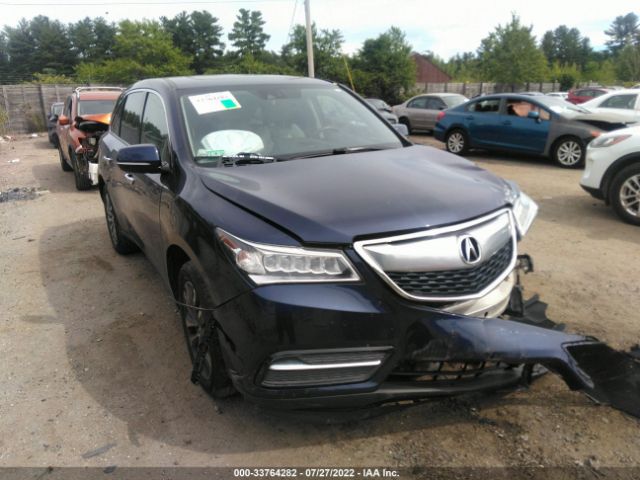 ACURA MDX 2014 5fryd4h46eb004664