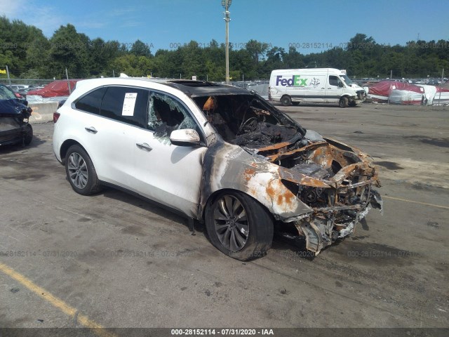 ACURA MDX 2014 5fryd4h46eb011596