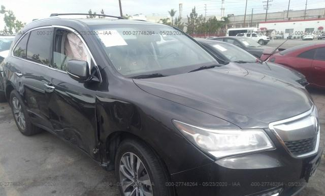 ACURA MDX 2014 5fryd4h46eb017611