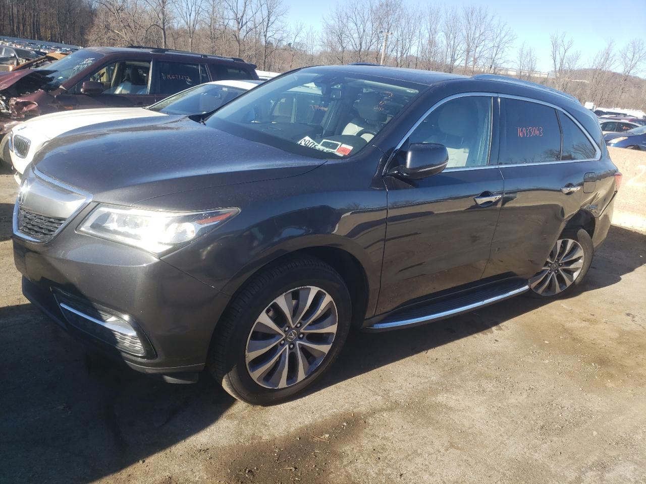 ACURA MDX 2014 5fryd4h46eb021691