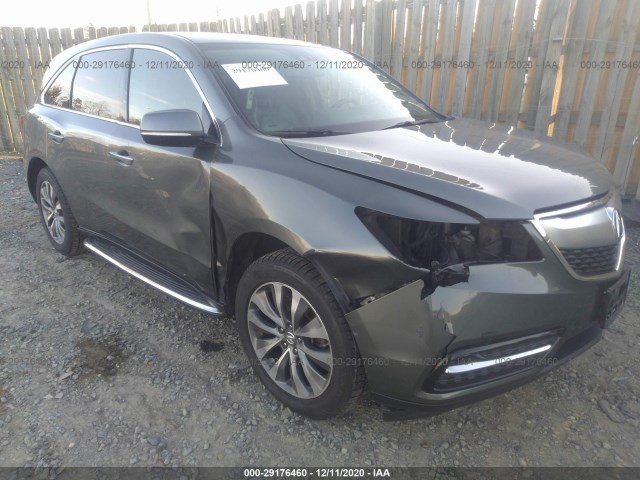 ACURA MDX 2014 5fryd4h46eb024784