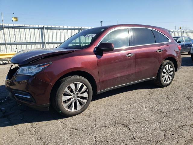 ACURA MDX 2014 5fryd4h46eb025692