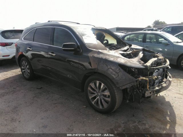 ACURA MDX 2014 5fryd4h46eb031850