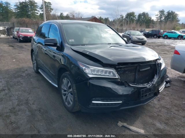 ACURA MDX 2014 5fryd4h46eb035168