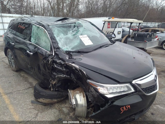 ACURA MDX 2014 5fryd4h46eb037003