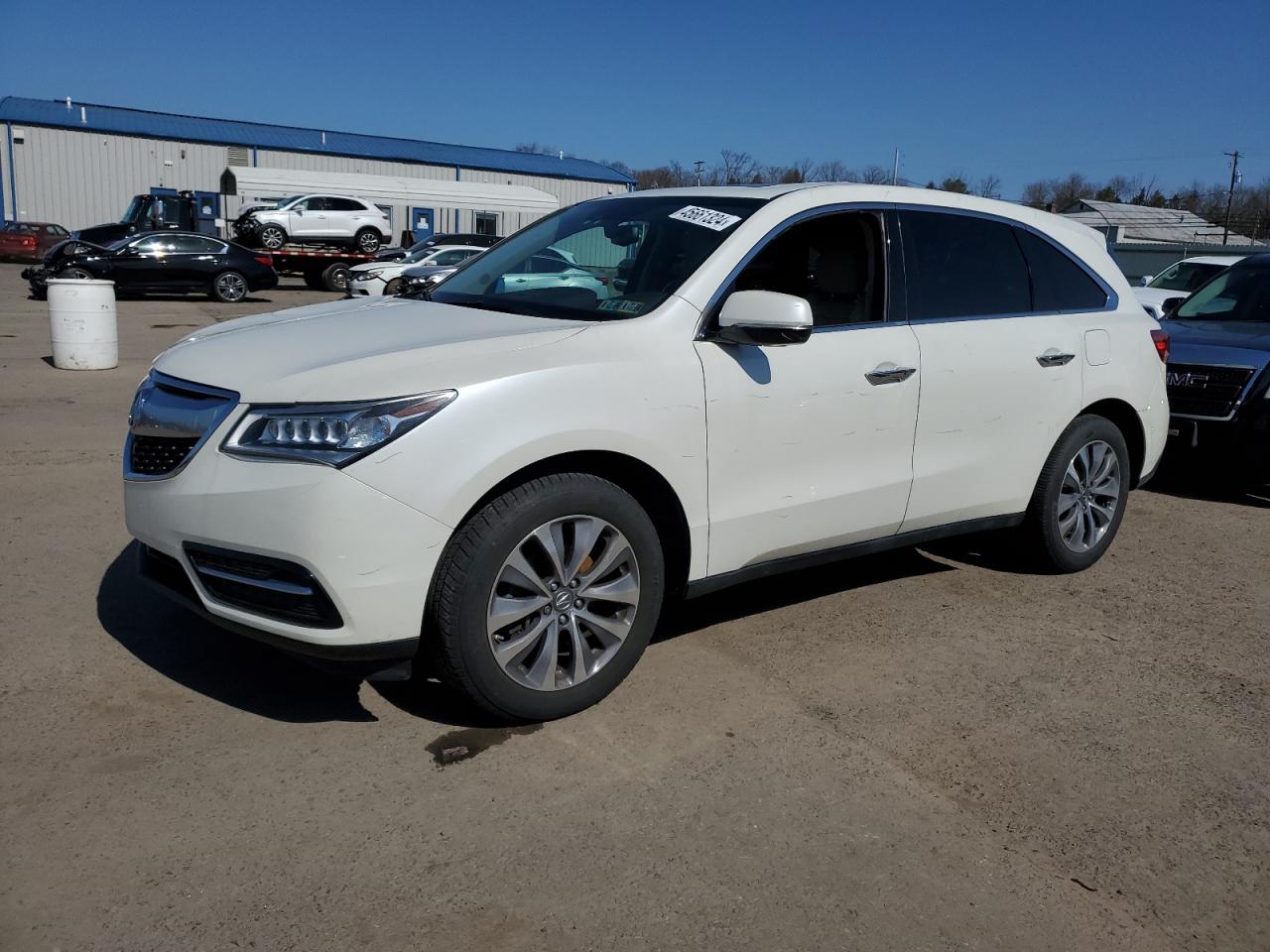 ACURA MDX 2014 5fryd4h46eb037292