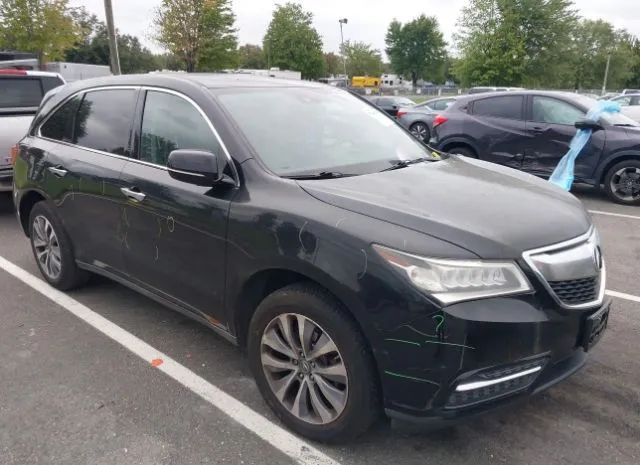 ACURA MDX 2014 5fryd4h46eb042993