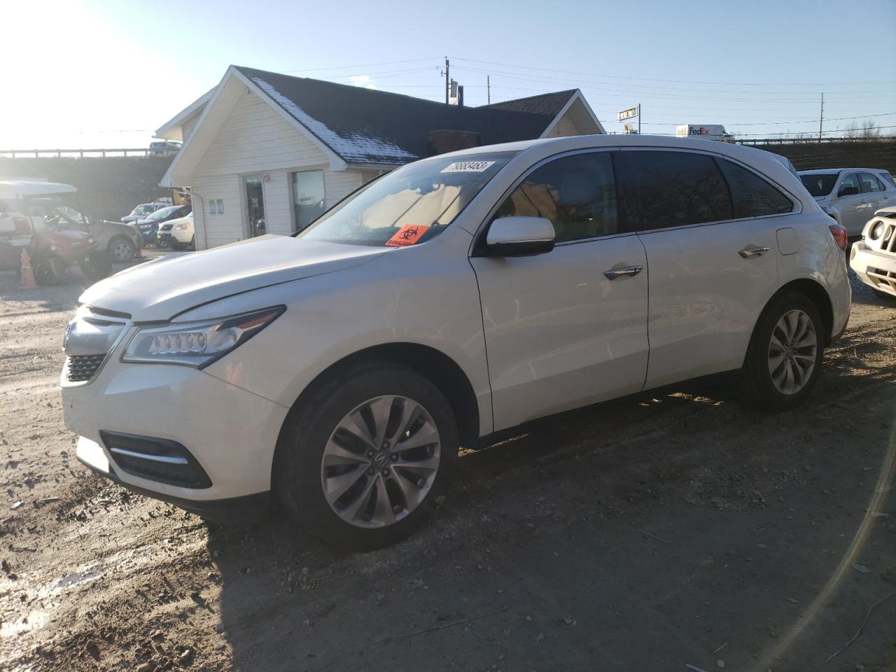 ACURA MDX 2014 5fryd4h46eb048468