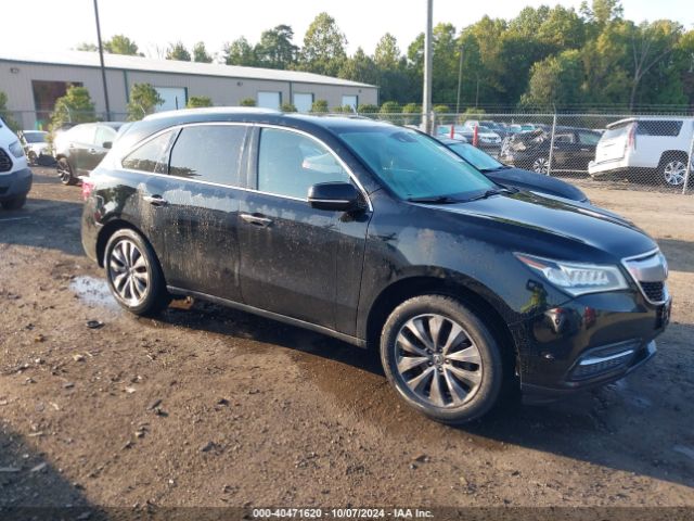 ACURA MDX 2015 5fryd4h46fb003807