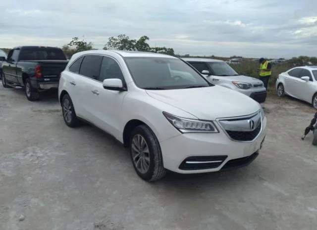 ACURA MDX 2015 5fryd4h46fb016282