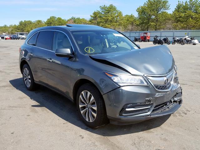 ACURA MDX TECHNO 2015 5fryd4h46fb020591