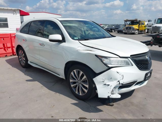 ACURA MDX 2015 5fryd4h46fb023183