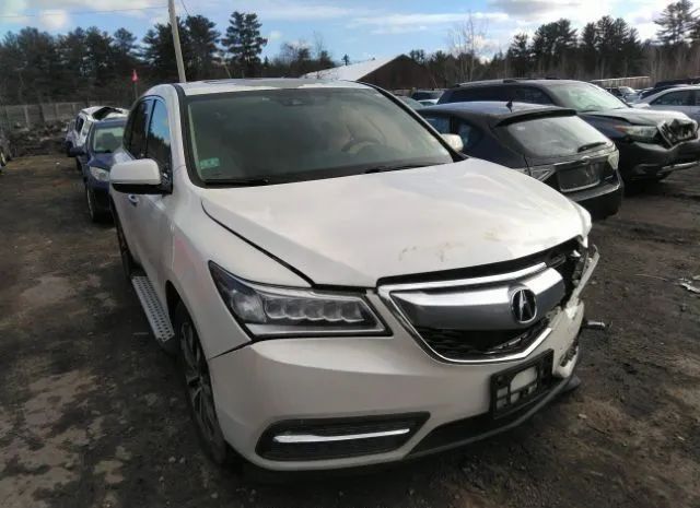 ACURA MDX 2016 5fryd4h46gb002285