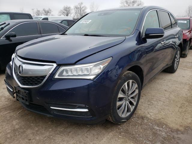 ACURA MDX TECHNO 2016 5fryd4h46gb002979