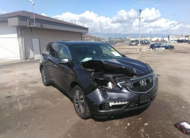 ACURA MDX 2016 5fryd4h46gb007650