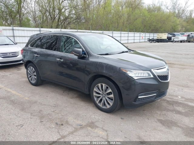 ACURA MDX 2016 5fryd4h46gb008491