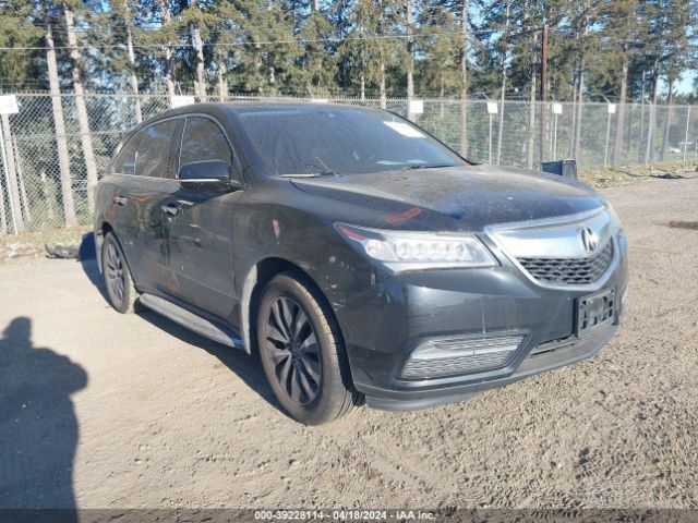 ACURA MDX 2016 5fryd4h46gb009561