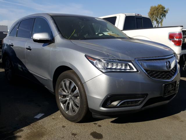 ACURA MDX TECHNO 2016 5fryd4h46gb015599