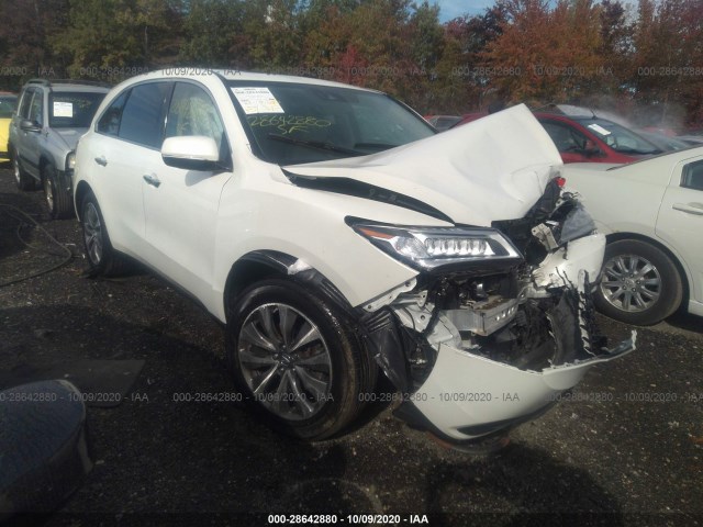 ACURA MDX 2016 5fryd4h46gb019202