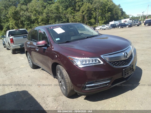 ACURA MDX 2016 5fryd4h46gb023153