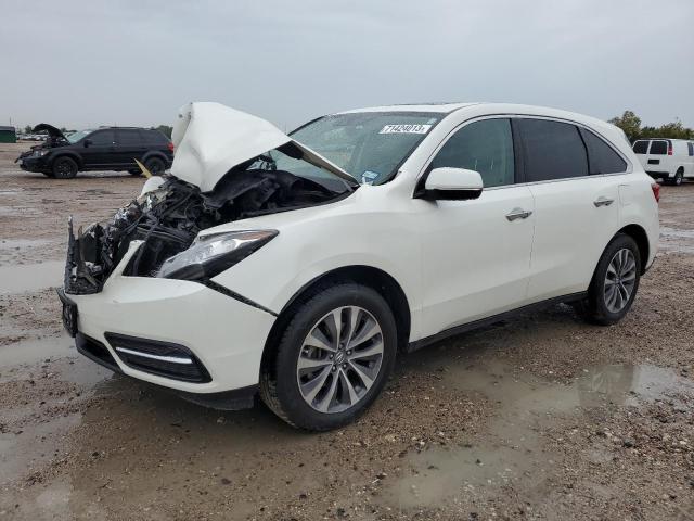 ACURA MDX TECHNO 2016 5fryd4h46gb029616