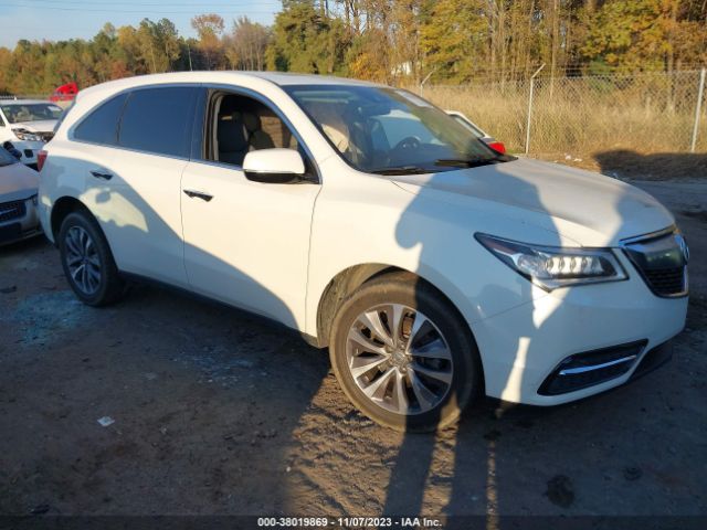 ACURA MDX 2016 5fryd4h46gb034587