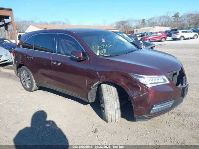 ACURA MDX 2016 5fryd4h46gb036100