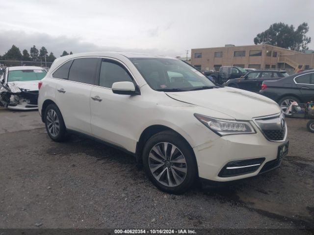 ACURA MDX 2016 5fryd4h46gb039935