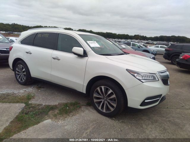 ACURA MDX 2016 5fryd4h46gb040342