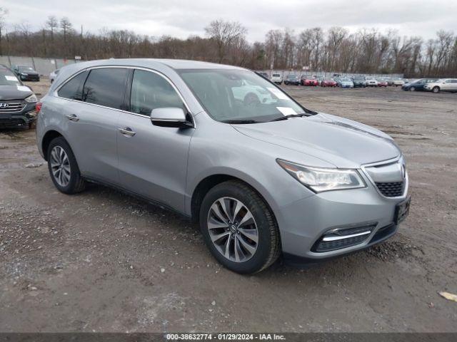 ACURA MDX 2016 5fryd4h46gb044164