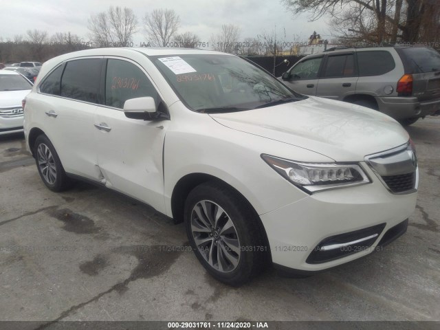 ACURA MDX 2016 5fryd4h46gb050840