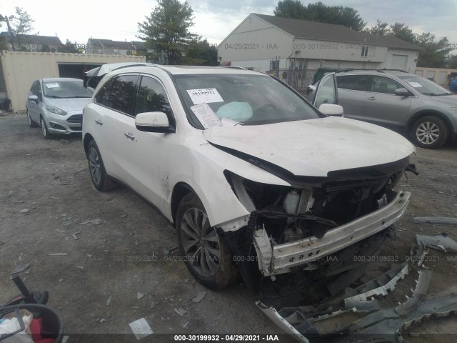 ACURA MDX 2016 5fryd4h46gb052300