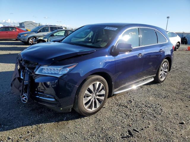 ACURA MDX TECHNO 2016 5fryd4h46gb054967