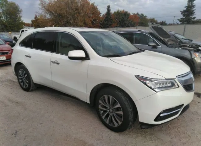 ACURA MDX 2016 5fryd4h46gb062938