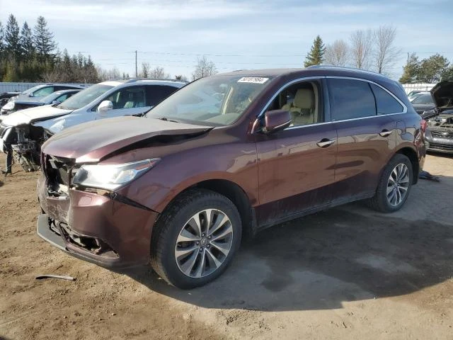 ACURA MDX TECHNO 2016 5fryd4h46gb504097