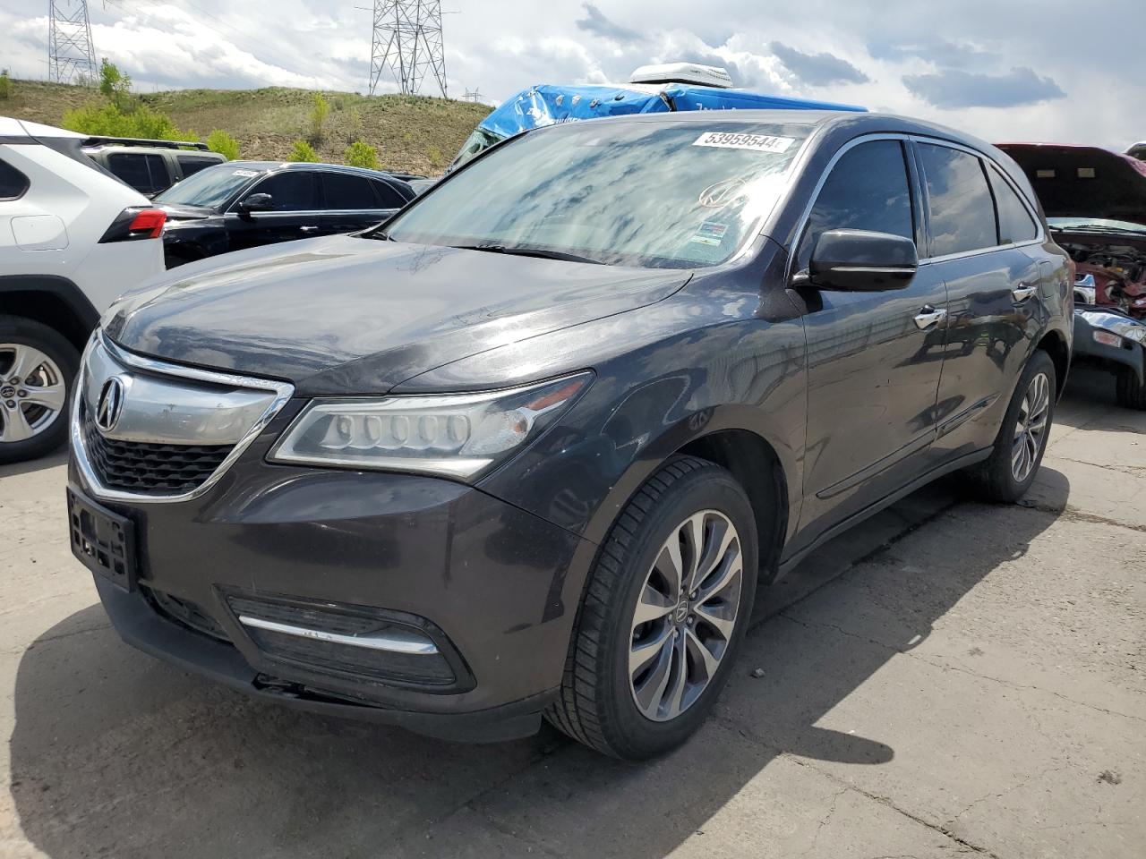 ACURA MDX 2014 5fryd4h47eb005838