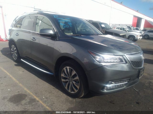 ACURA MDX 2014 5fryd4h47eb008741