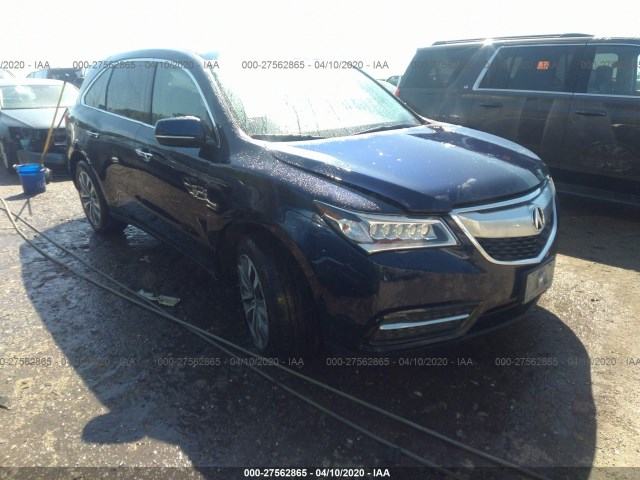 ACURA MDX 2014 5fryd4h47eb017813